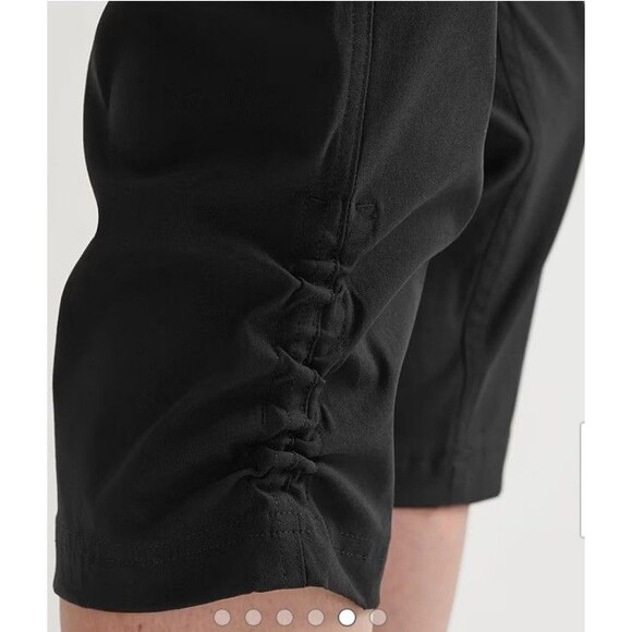 Eddie Bauer Guide Pro Capri Active Pants Women’s 12 Hiking Waterproof Stretch - Picture 2 of 5